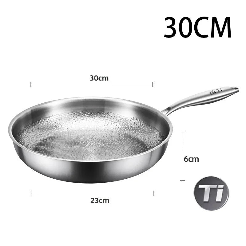 Titanium Hammered Pan