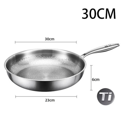 Titanium Hammered Pan