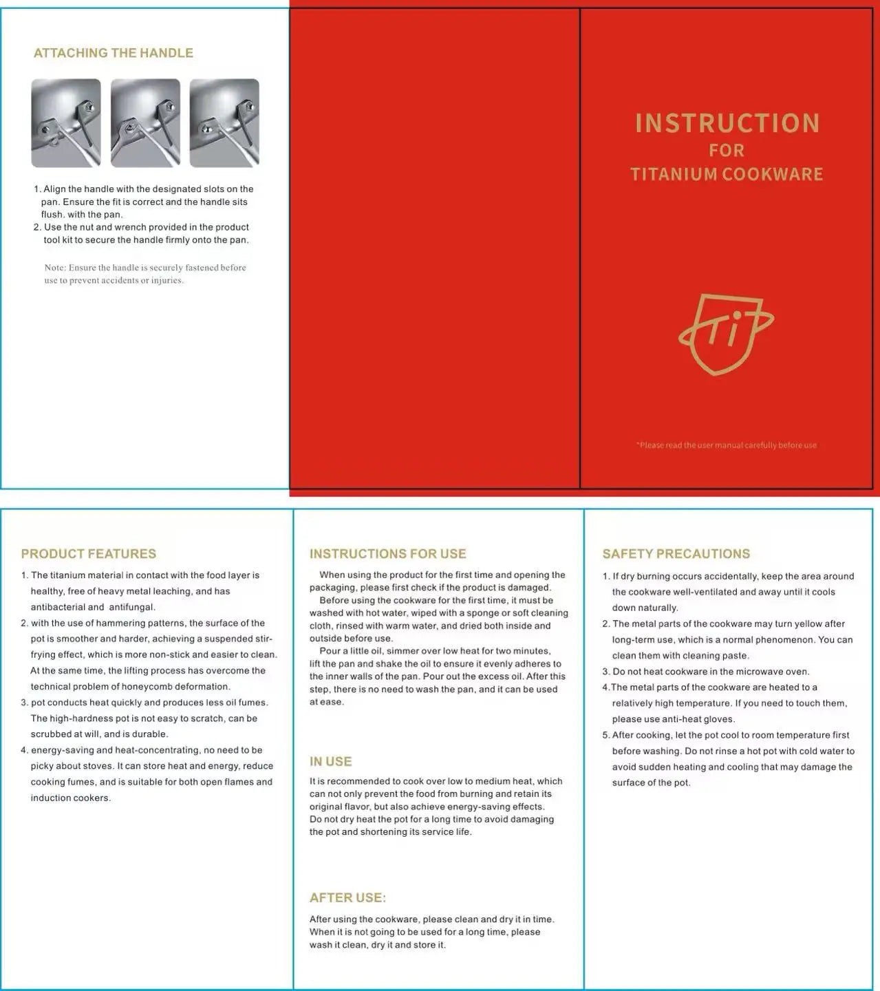 Titanium Hammered Pan