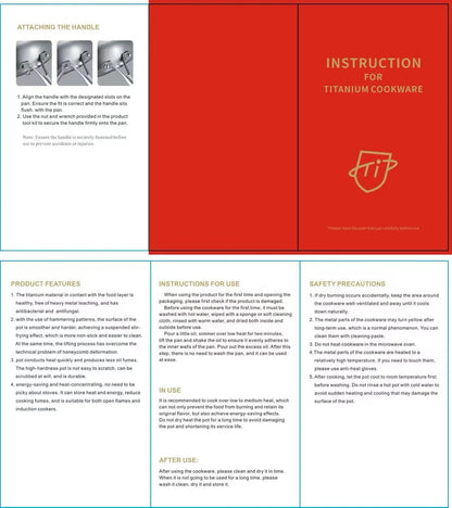 Titanium Hammered Pan