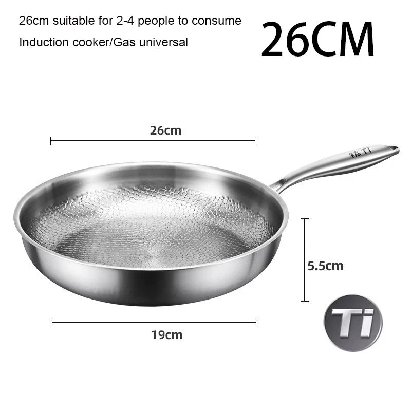 Titanium Hammered Pan
