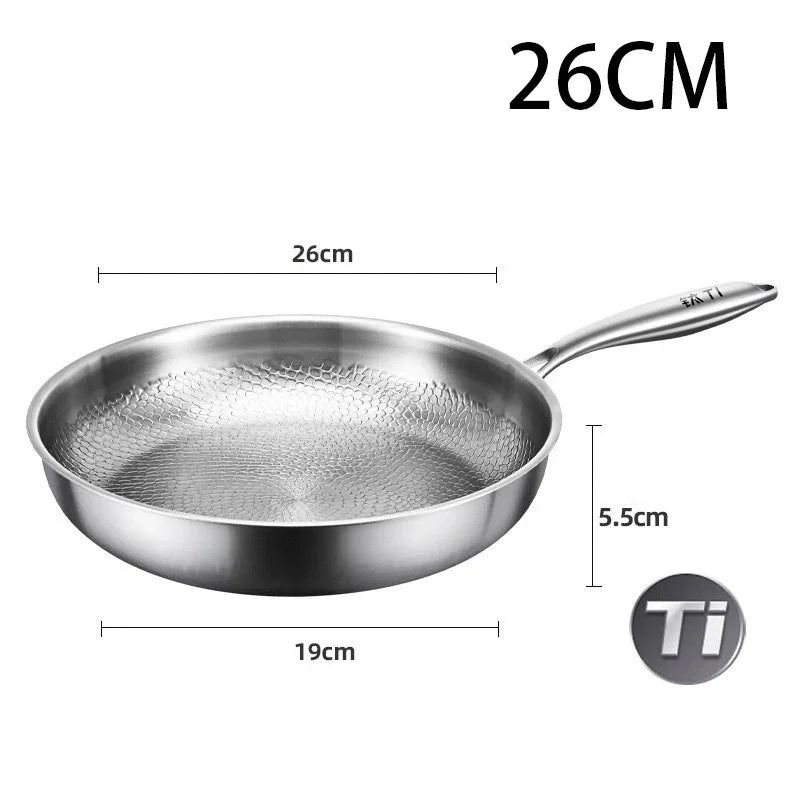 Titanium Hammered Pan