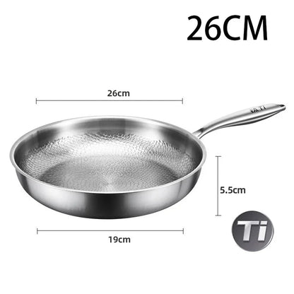 Titanium Hammered Pan