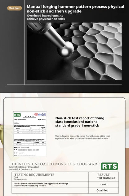 Titanium Hammered Pan