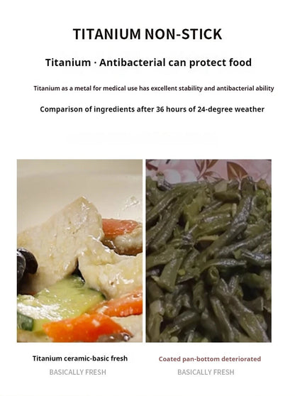 Titanium Hammered Pan