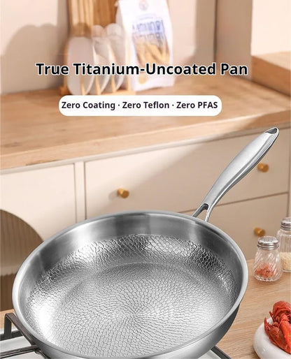 Titanium Hammered Pan