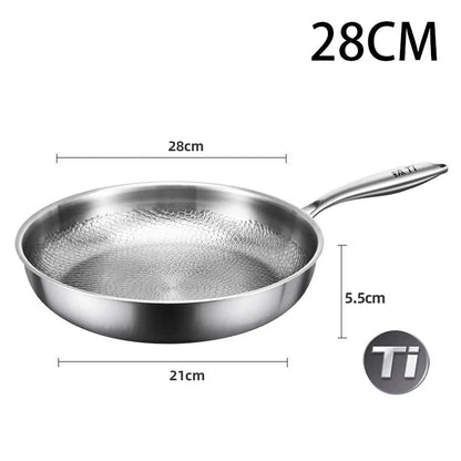 Titanium Hammered Pan